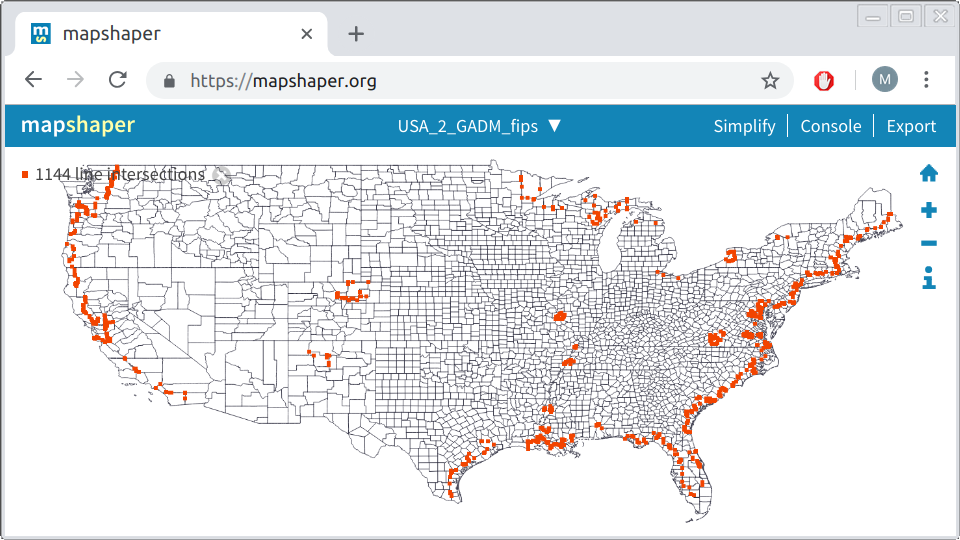 The <code>mapshaper.org</code> web application